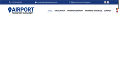 Desktop Screenshot of airporttransportbucharest.ro