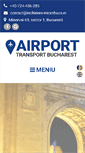Mobile Screenshot of airporttransportbucharest.ro
